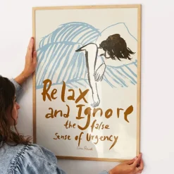 Affiche Sissan Relax u0026 Ignore
