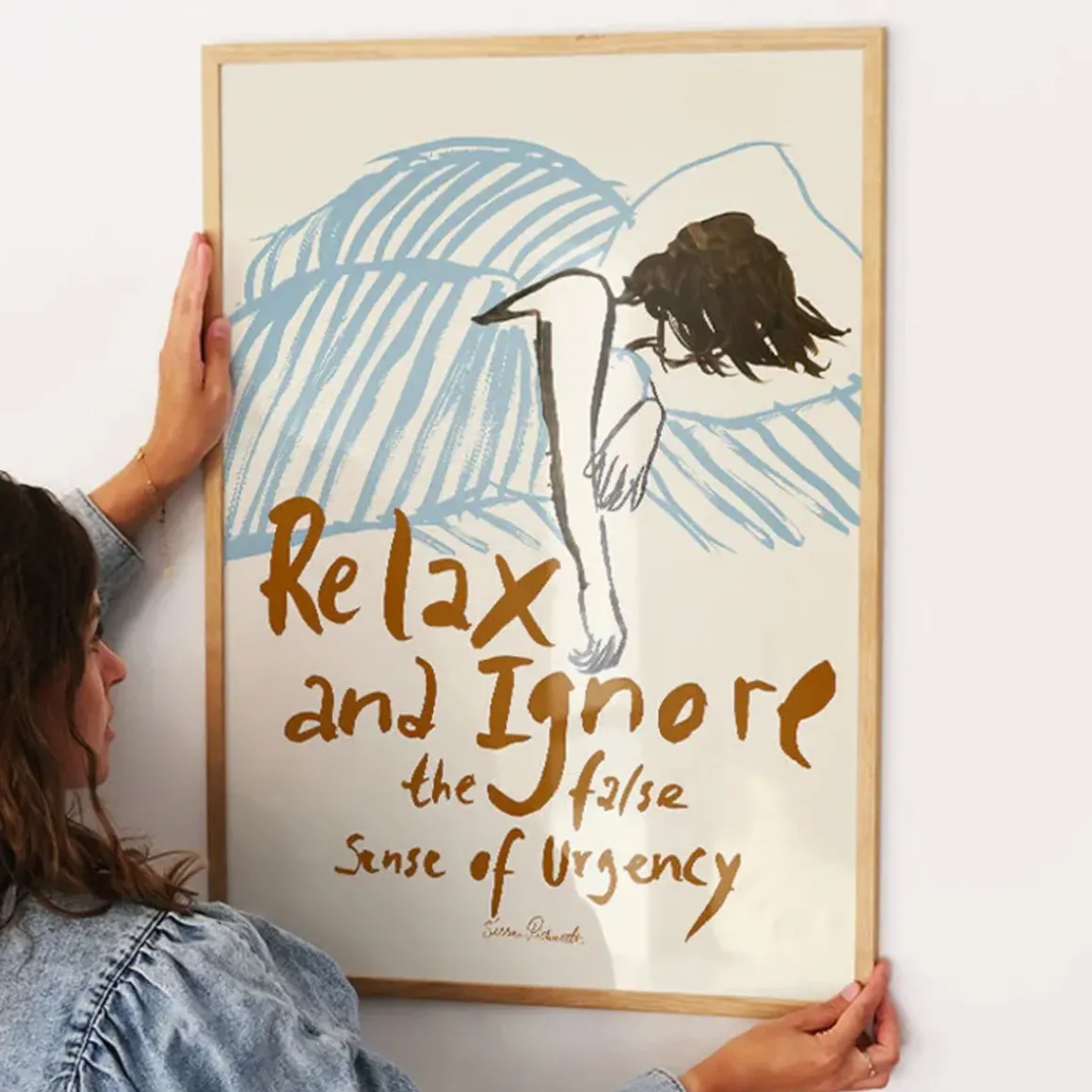 Affiche Sissan Relax u0026 Ignore