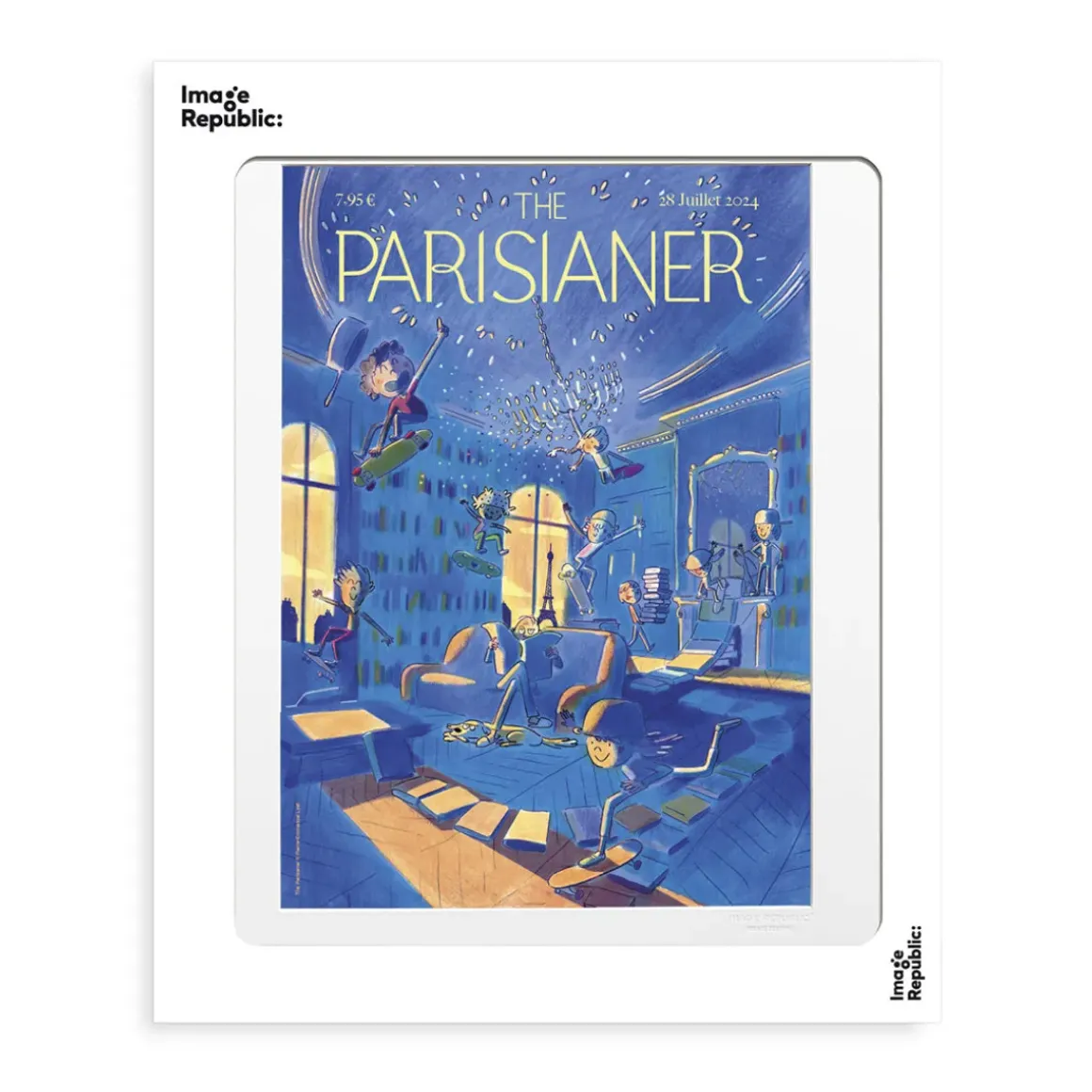 Affiche Skateboard - The Parisianer N°89 - Lyet