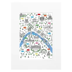 Affiche Soledad Monuments de Paris