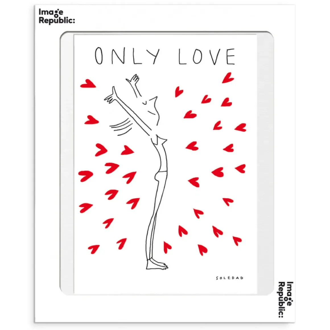 Affiche Soledad Only Love - 30 x 40 cm