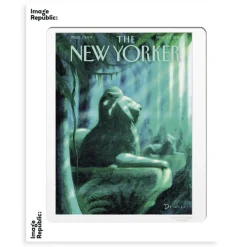 Affiche The Newyorker Drooker The library 23 mai 2011 - 30 x 40 cm