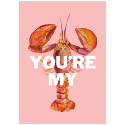 Affiche You're My Lobster - A3