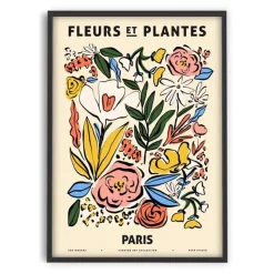 Affiche Zoe Fleurs et Plantes - Paris - 30 x 40 cm