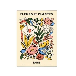 Affiche Zoe Fleurs et Plantes Paris - 50 x 70 cm