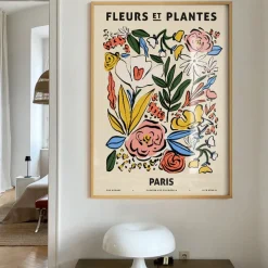 Affiche Zoe Fleurs et Plantes Paris - 50 x 70 cm