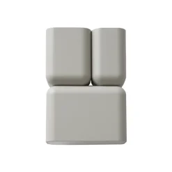 Applique murale Tabata LN10 H 21cm - Gris soie