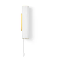 Applique Vuelta - 40 cm - Blanc u0026 Doré
