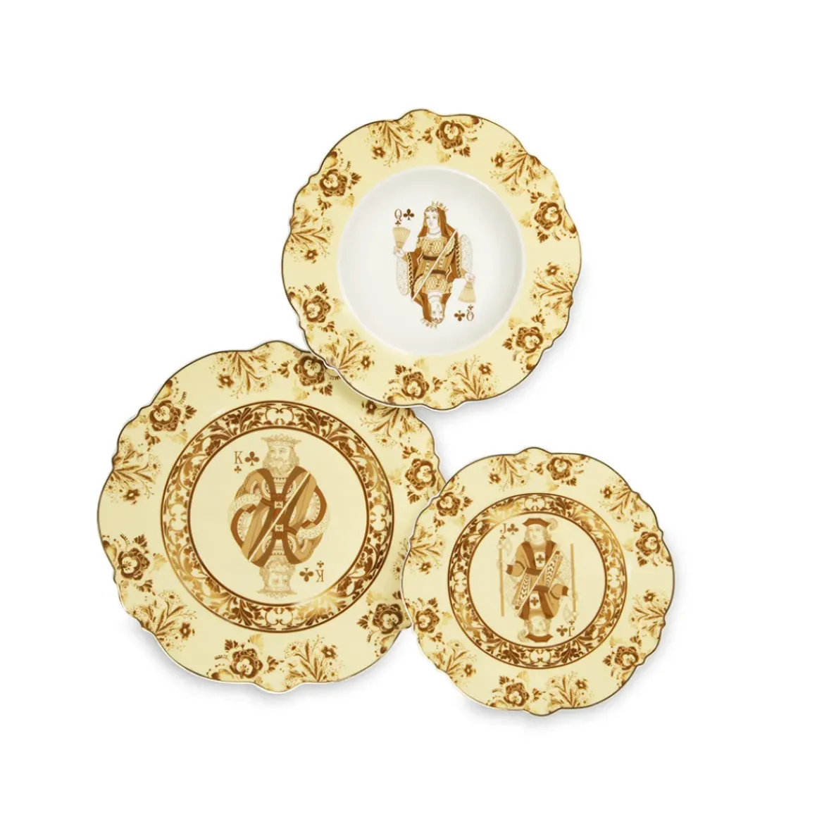 Assiette Bari - Jaune