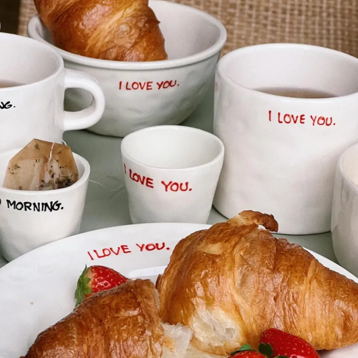 Assiette Breakfast I Love You