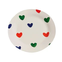 Assiette Coeurs All-Over