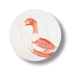 Assiette creuse Canard en porcelaine - Ø 20 cm