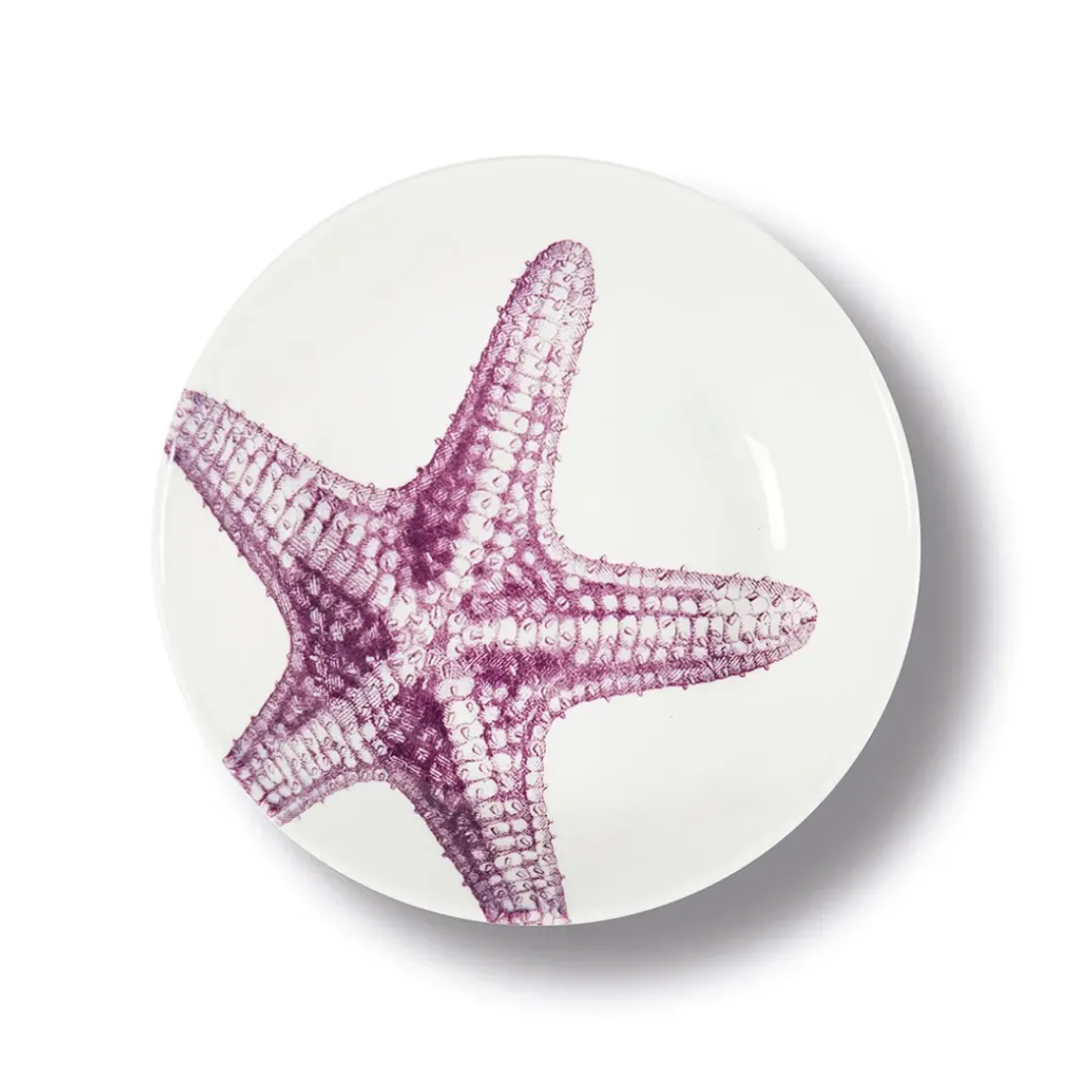 Assiette creuse Étoile de mer en porcelaine - Ø 20 cm