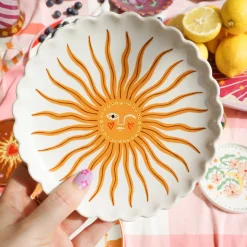 Assiette Soleil - 15cm
