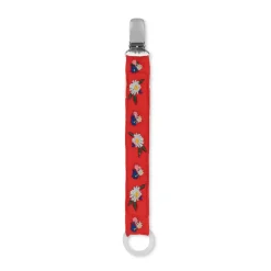 Attache-Tétine Vintage - Blossom Rouge