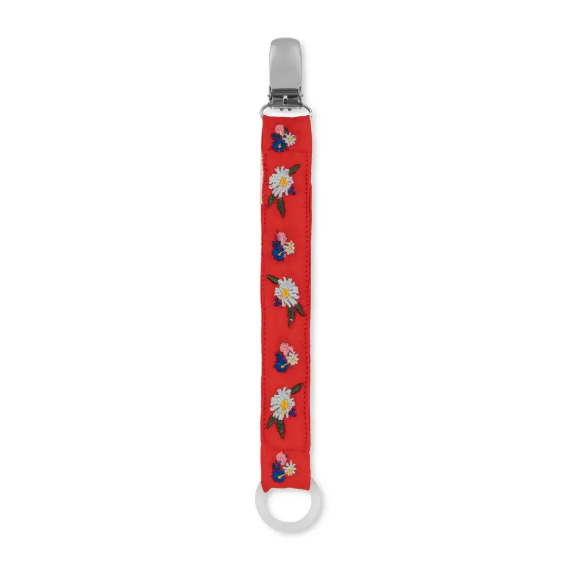 Attache-Tétine Vintage - Blossom Rouge