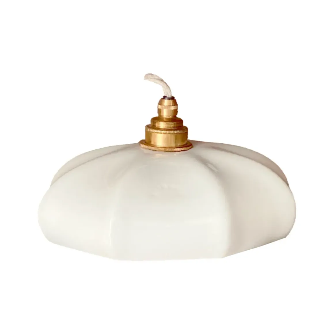 Baladeuse Maria en porcelaine émaillée - Ø 24 cm