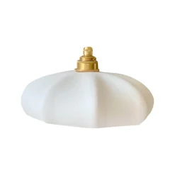 Baladeuse Maria en porcelaine biscuit - Ø 24 cm