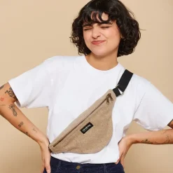 Banane Olivia en laine - Beige
