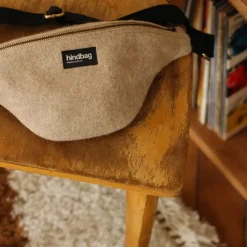 Banane Olivia en laine - Beige