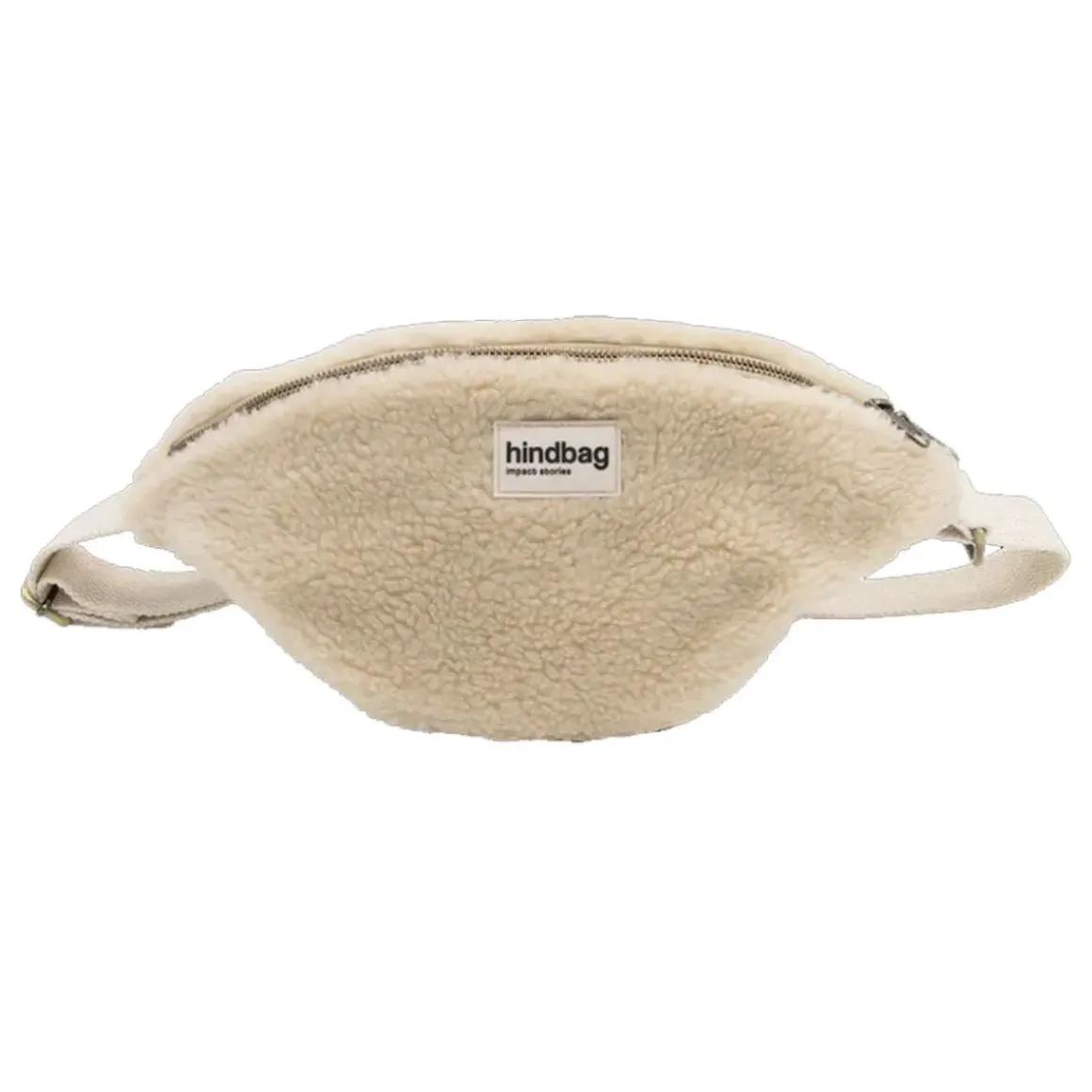 Banane Sasha en fourrure Beige