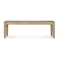 Banc Bok Chêne 146 x 35 x h 46 cm