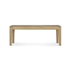 Banc Bok Chêne 126 x 35 x h 46 cm