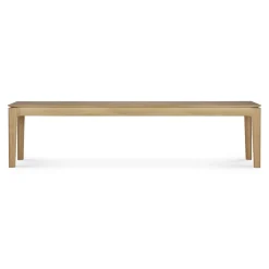 Banc Bok Chêne 186 x 35 x h 46 cm