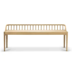 Banc Spindle Chêne