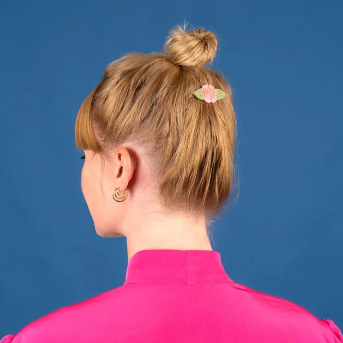 Barrette Pivoine