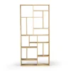 Bibliothèque M en chêne - h 219 cm