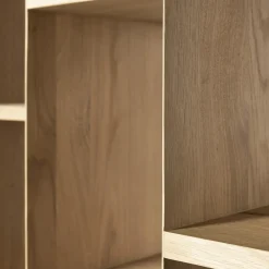 Bibliothèque Stairs en chêne - 103 cm