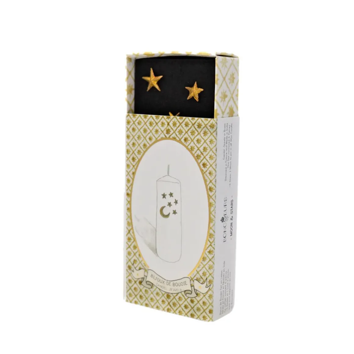 Bijou De Bougie Moon u0026 Stars Doré