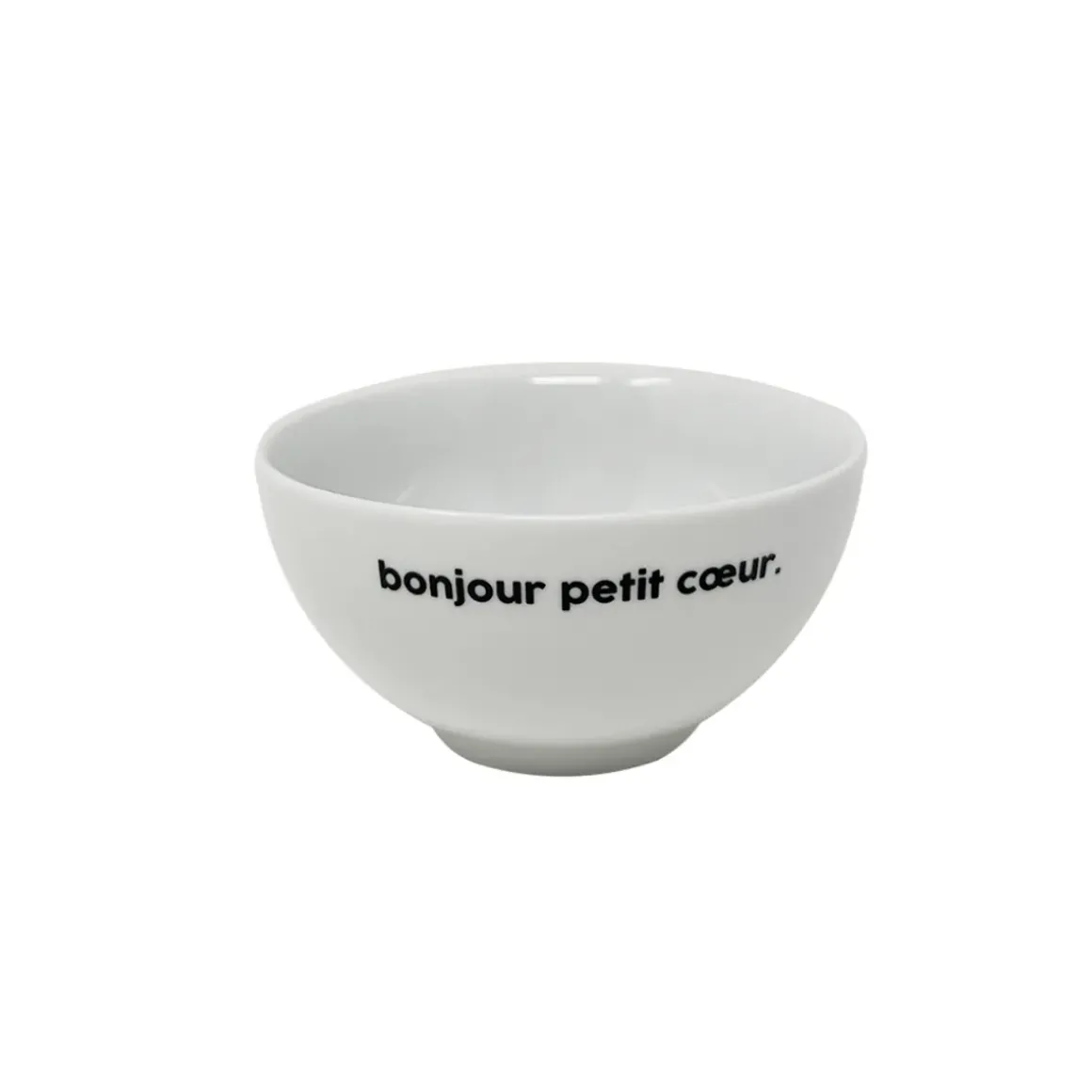Bol en porcelaine - Bonjour Petit Coeur