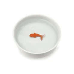 Bol poisson rouge pour chat