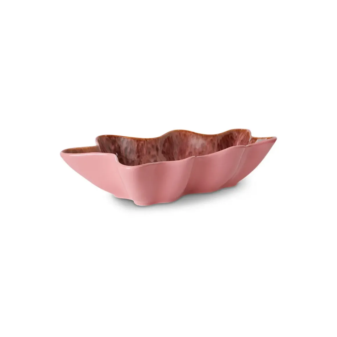 Bol Shell Serving - L 41 cm x l 24 cm - Corail