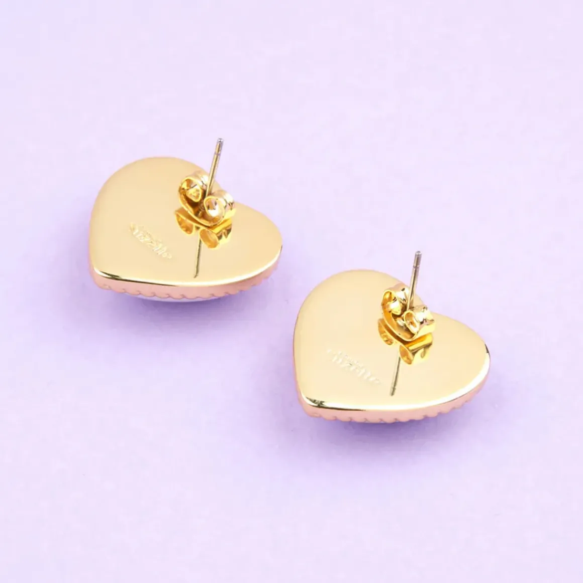 Boucles d'oreilles Coeur en Perle