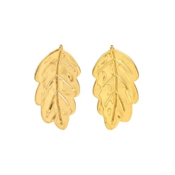 Boucles D'oreilles Feuilles