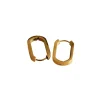 Boucles d'oreilles ovales