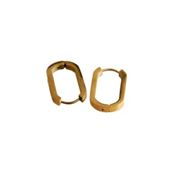 Boucles d'oreilles ovales
