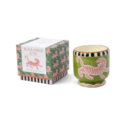 Bougie parfumée Adopo - Black Cedar u0026 Fig