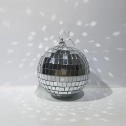 Boule Disco Ø 10 cm - Argent