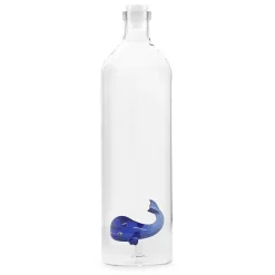 Bouteille Baleine bleue Atlantis en verre borosilicate - 1,2 L
