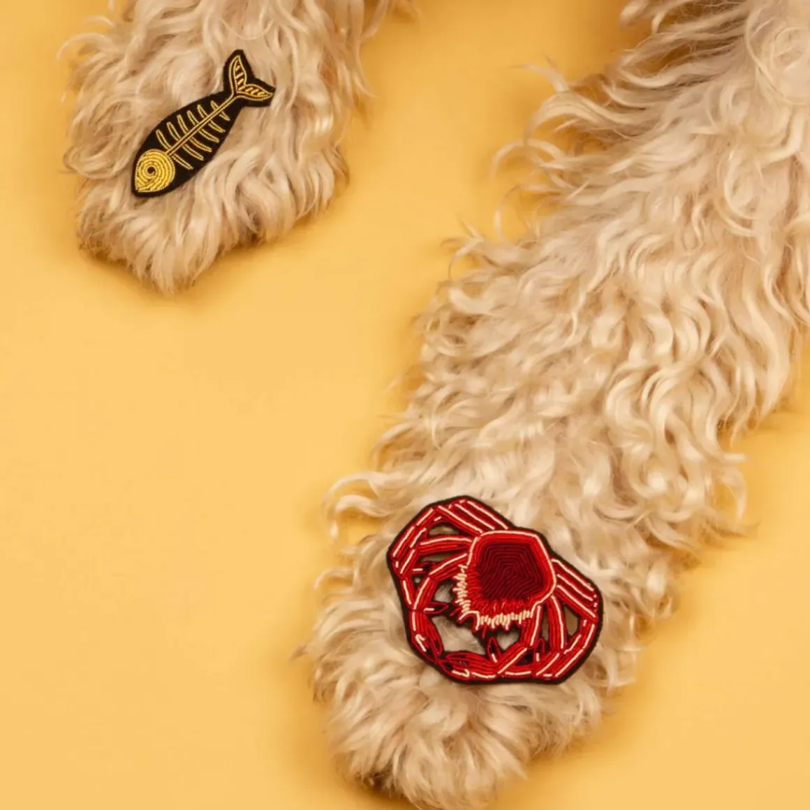 Broche Arête - Dorée