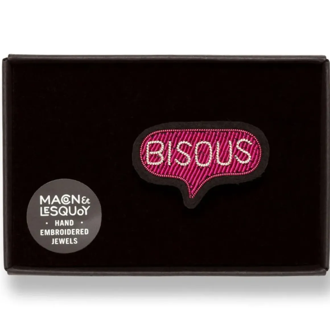 Broche Bisous
