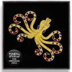 Broche Pieuvre Grecque
