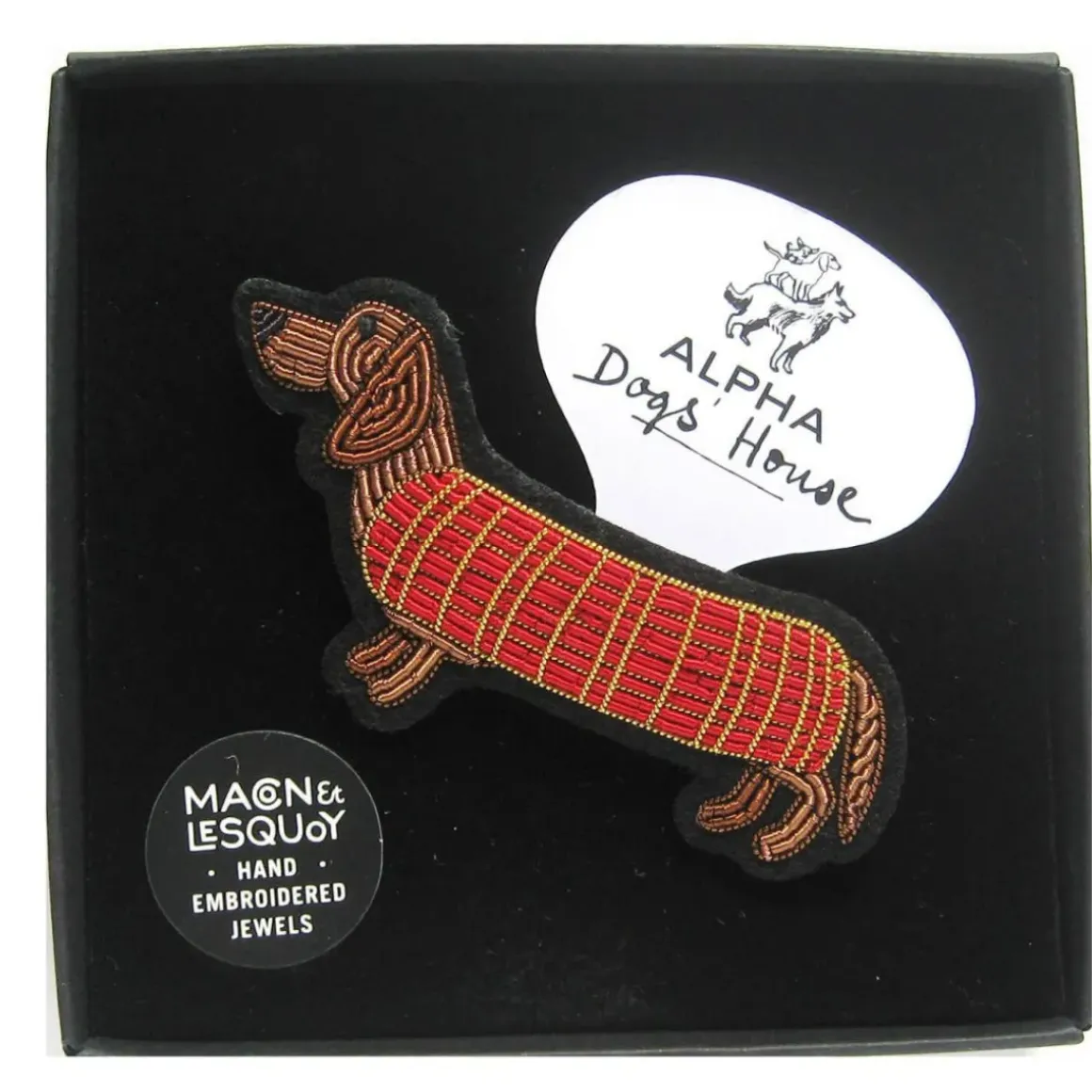 Broche Teckel