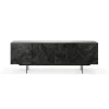 Buffet Graphic en teck verni - 4 portes