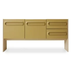 Buffet Space Dresser - 160 x 42 x 80 cm - Sage u0026 Cream