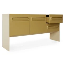Buffet Space Dresser - 160 x 42 x 80 cm - Sage u0026 Cream